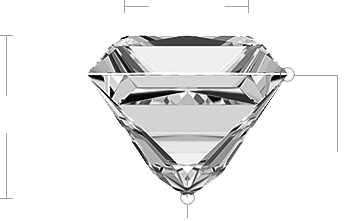 Princess Diamond Side View